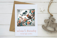 Asian Animals Postage Stamps Clipart Bundle - CraftNest - Digital Crafting and Art