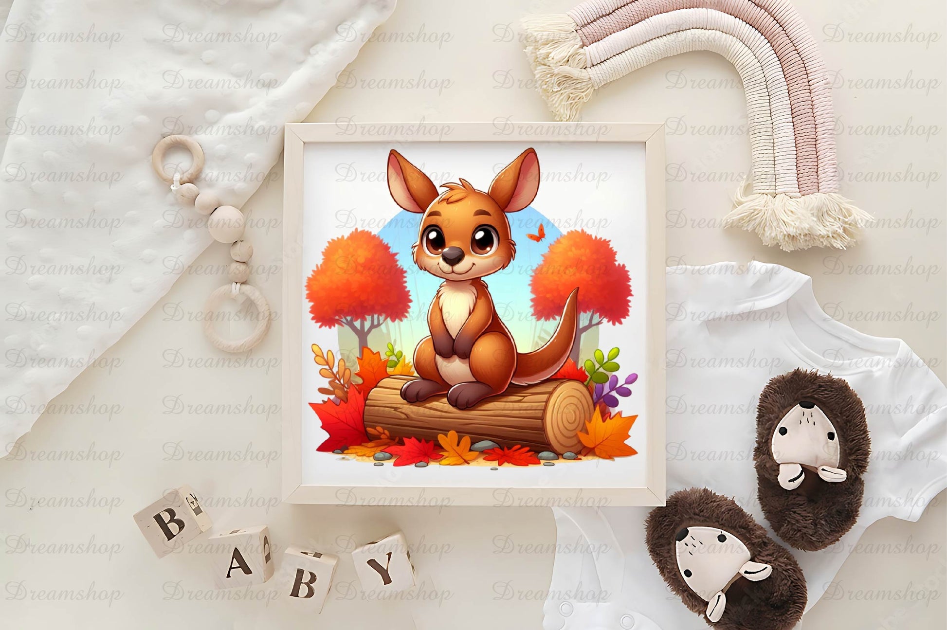 Autumn Kangaroo Clipart Bundle - CraftNest - Digital Crafting and Art