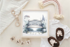 Garden Benches Clipart Bundle - CraftNest - Digital Crafting and Art