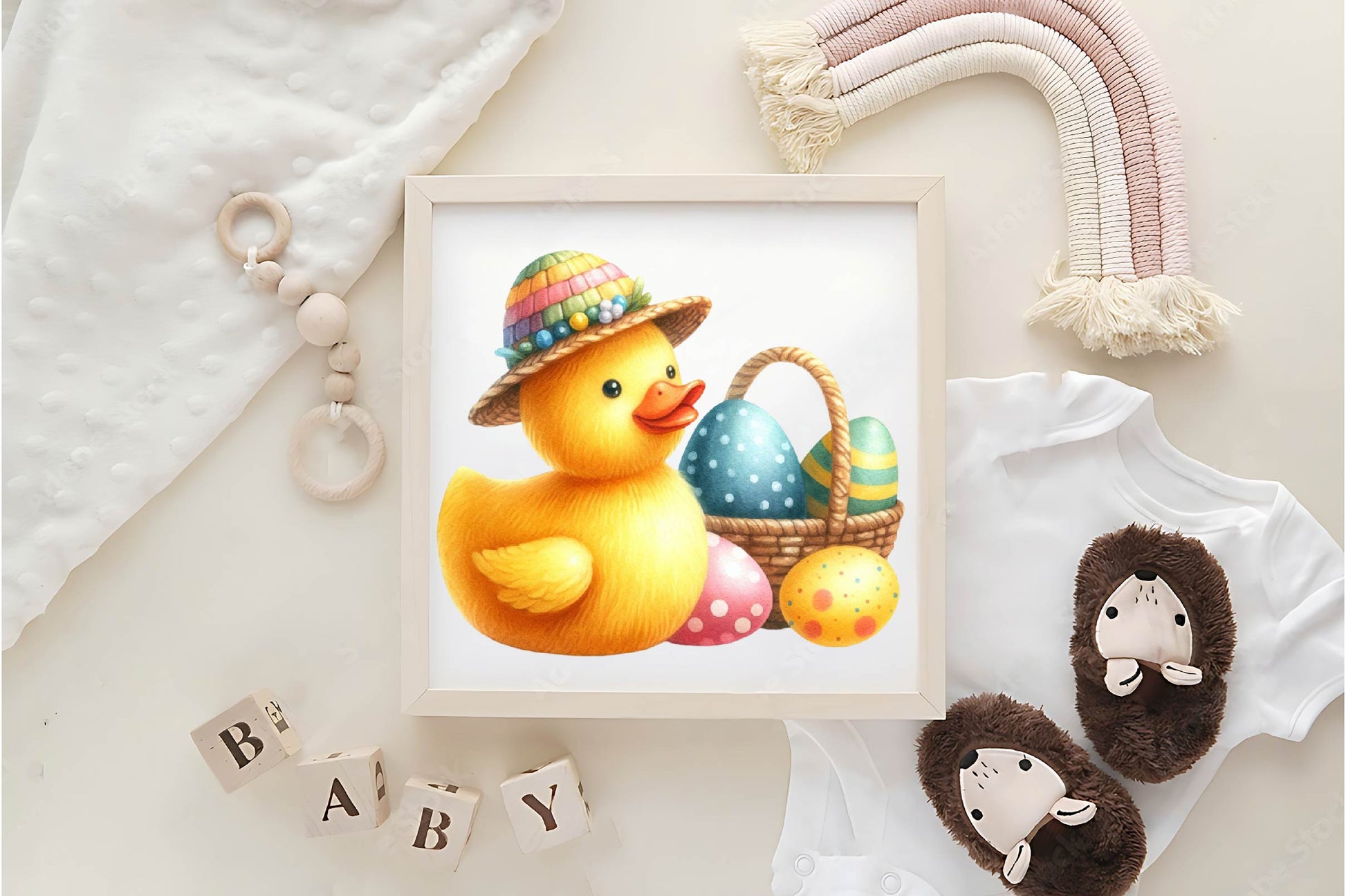 Vintage Easter Duck Clipart Bundle - CraftNest - Digital Crafting and Art