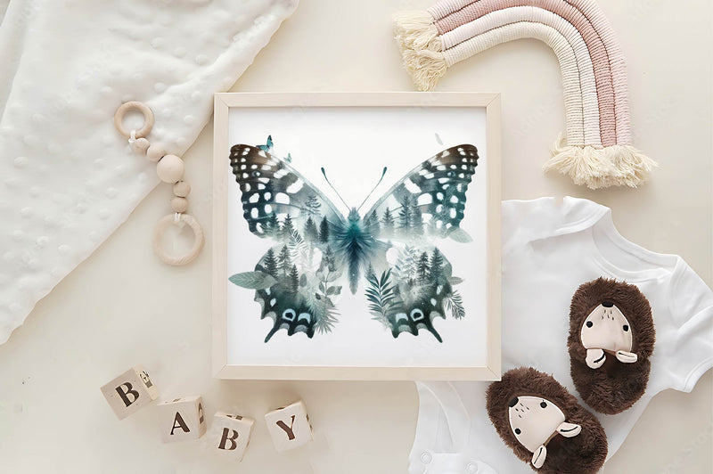 Double Exposure Woodland Animals Clipart Bundle - CraftNest - Digital Crafting and Art