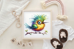 Cute Funny Birds Funny Bird Clipart Bundle - CraftNest - Digital Crafting and Art