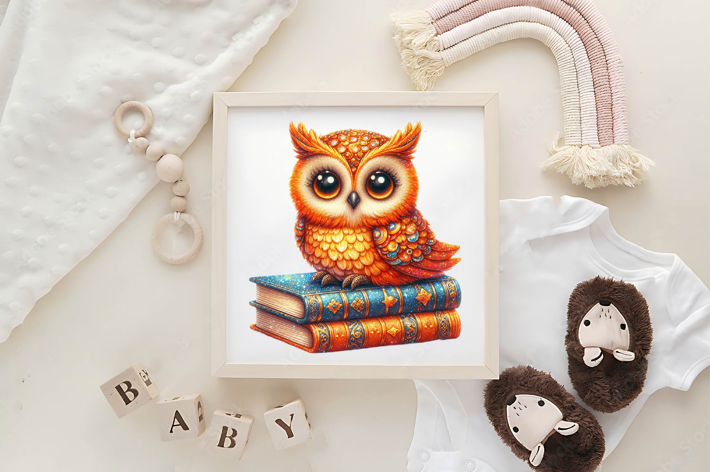 Bright Owl Clipart Bundle - CraftNest - Digital Crafting and Art