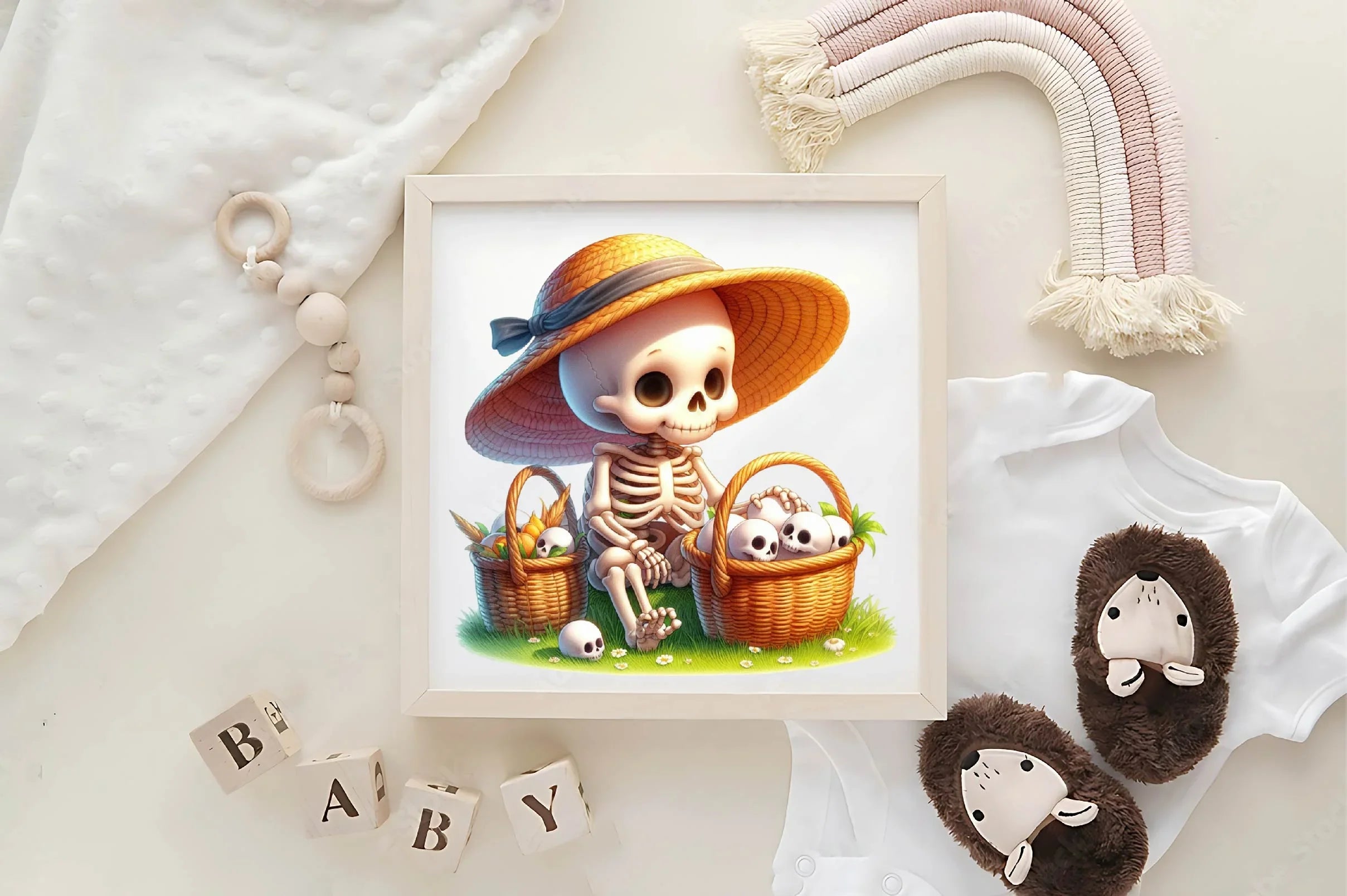 Spring Skeleton Clipart Bundle - CraftNest - Digital Crafting and Art