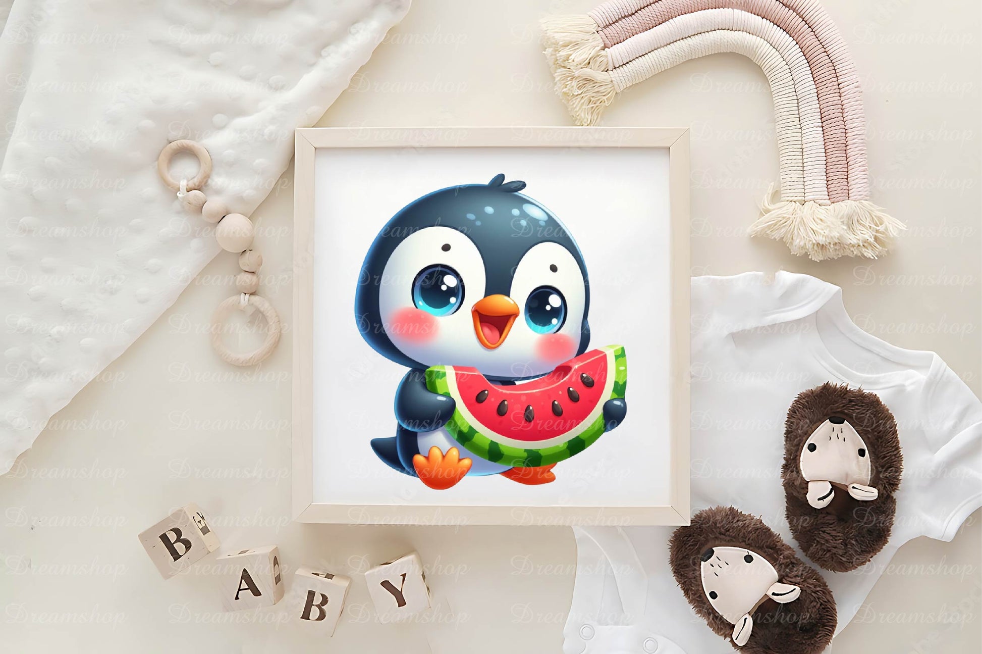 Funny Penguin In Pool Party Clipart Bundle - CraftNest - Digital Crafting and Art