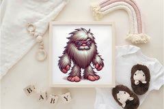 Cute Yeti Clipart Bundle 1 - CraftNest - Digital Crafting and Art