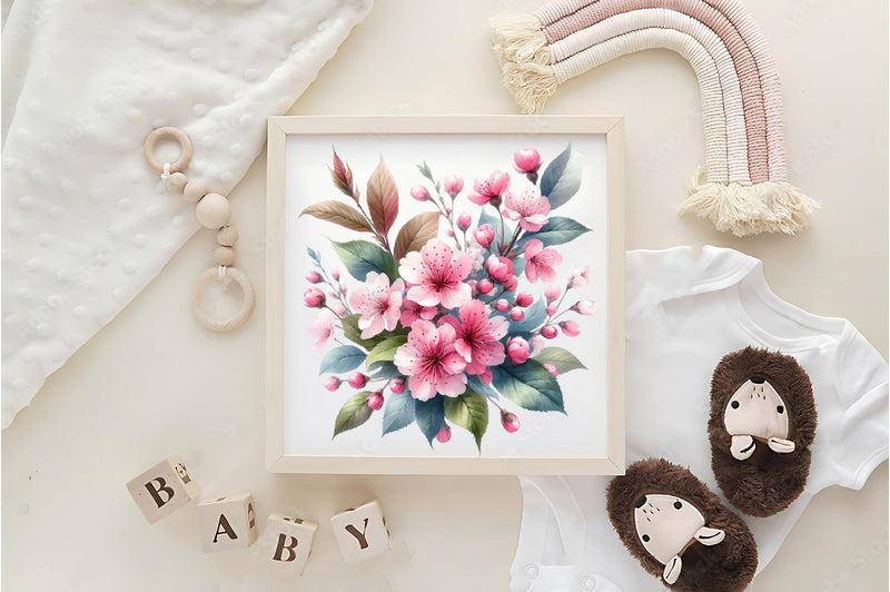 Blossom Bloom Clipart Bundle - CraftNest - Digital Crafting and Art