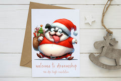 Christmas Funny Fat Dog Clipart Bundle - CraftNest - Digital Crafting and Art