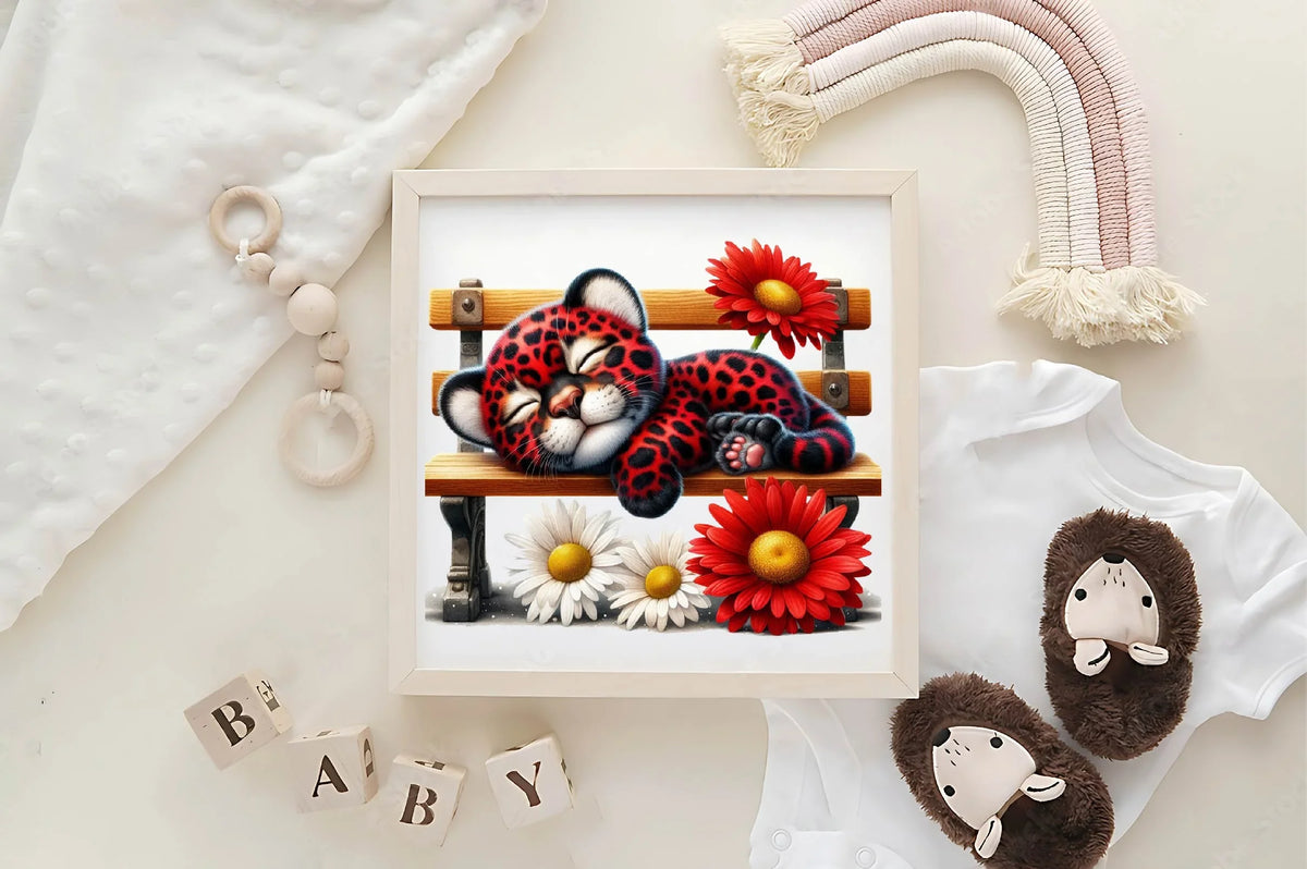 Leopard For Spring Spring Leopard Clipart Bundle