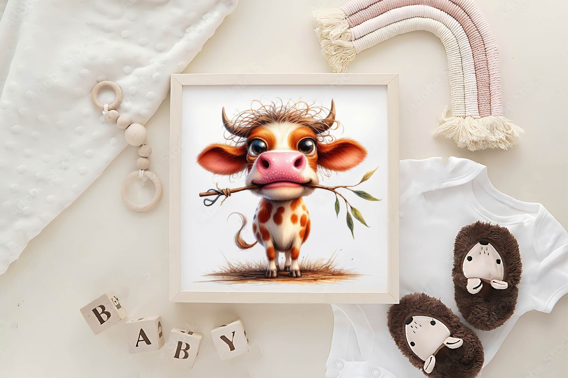 Cute Funny Cow Funny Cow Clipart Bundle - CraftNest - Digital Crafting and Art