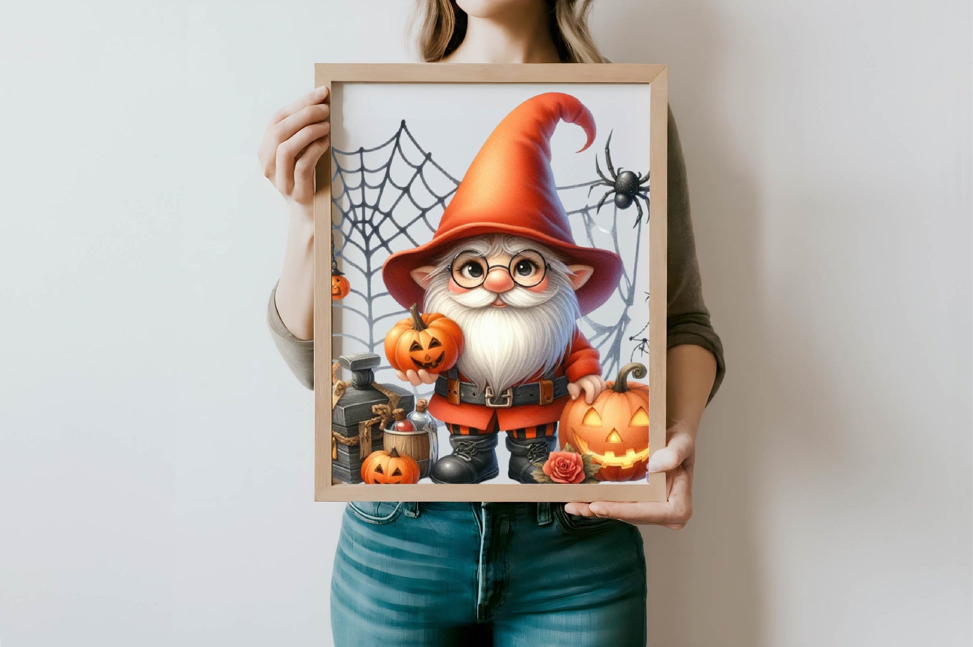 Halloween Gnomes Set Clipart Bundle - CraftNest - Digital Crafting and Art