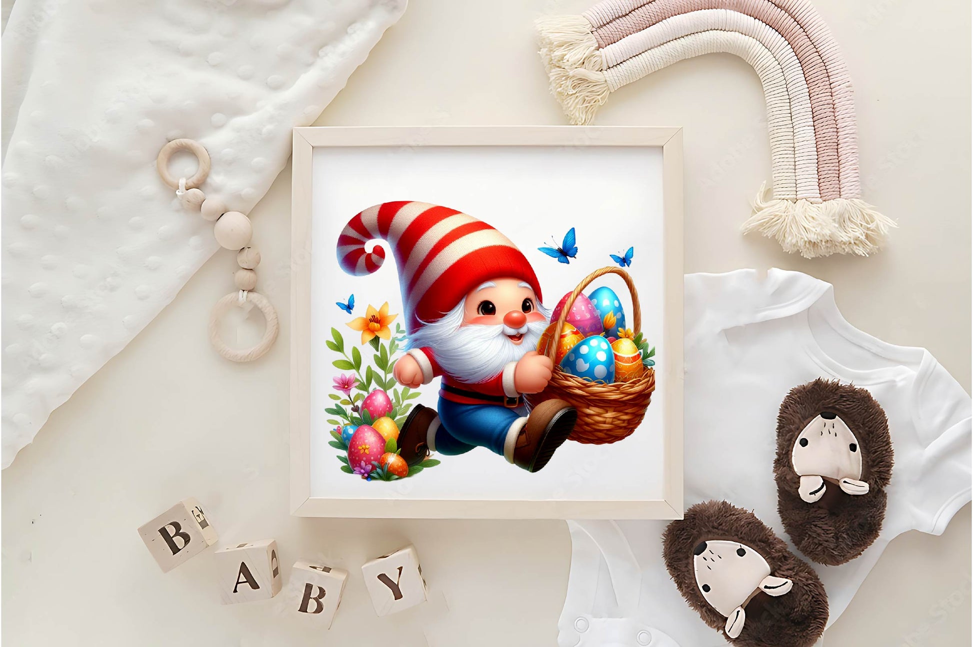 Easter Gnome Clipart Bundle 5 - CraftNest - Digital Crafting and Art