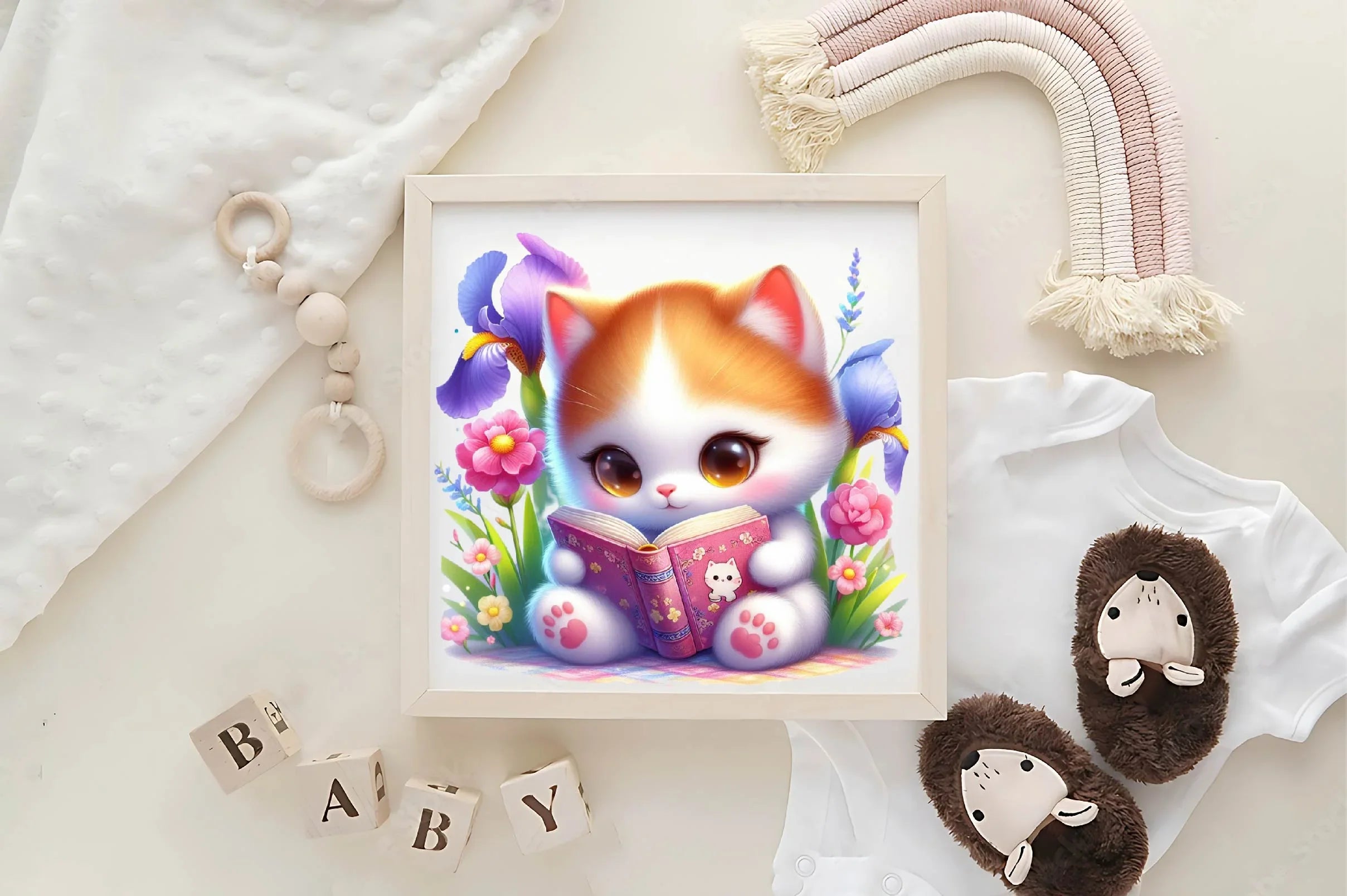 Spring Cat Clipart Bundle 1 - CraftNest - Digital Crafting and Art