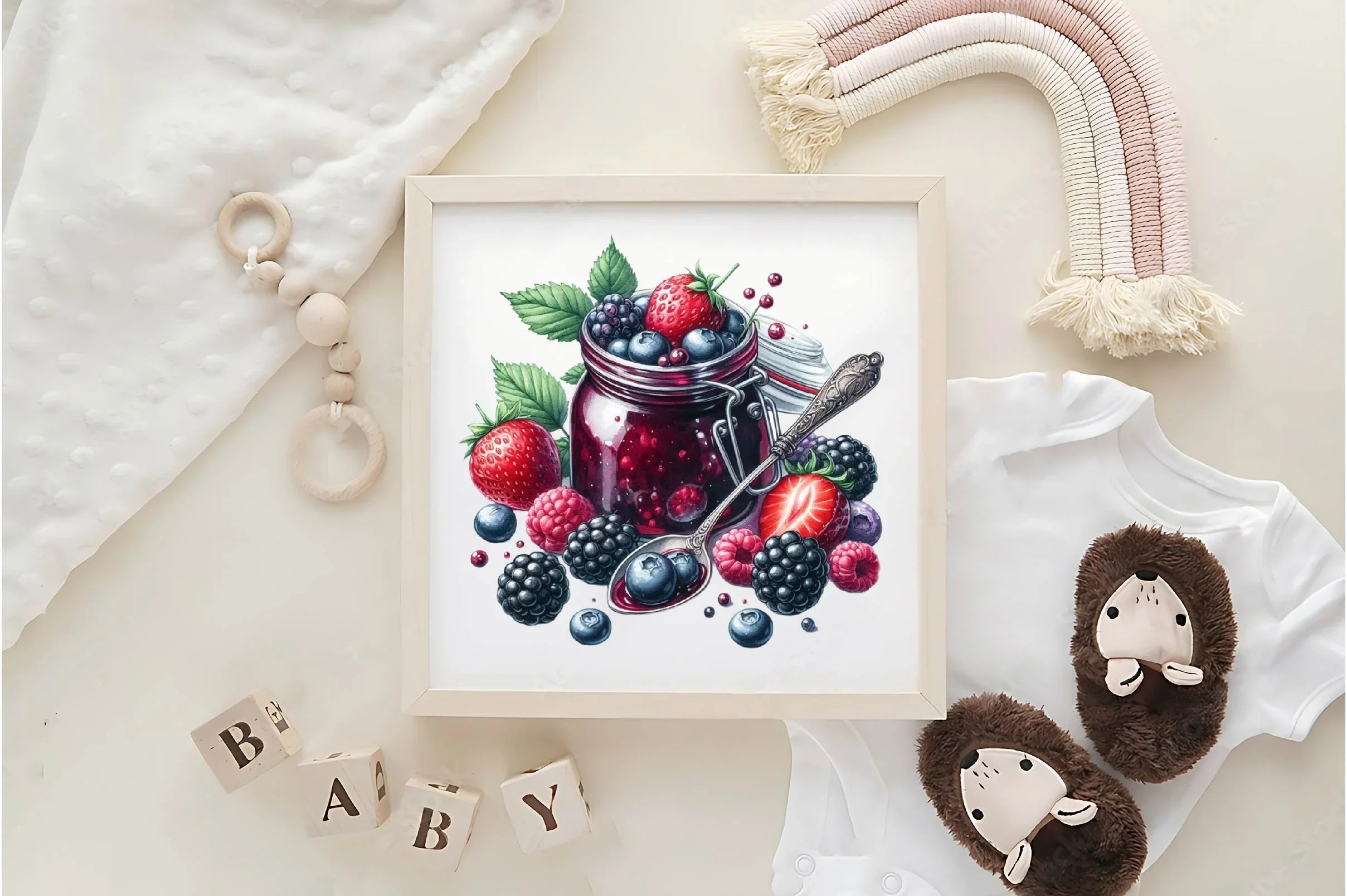 Berry Jam Clipart Bundle - CraftNest - Digital Crafting and Art