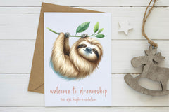 Sleepy Sloth Clipart Bundle - CraftNest - Digital Crafting and Art