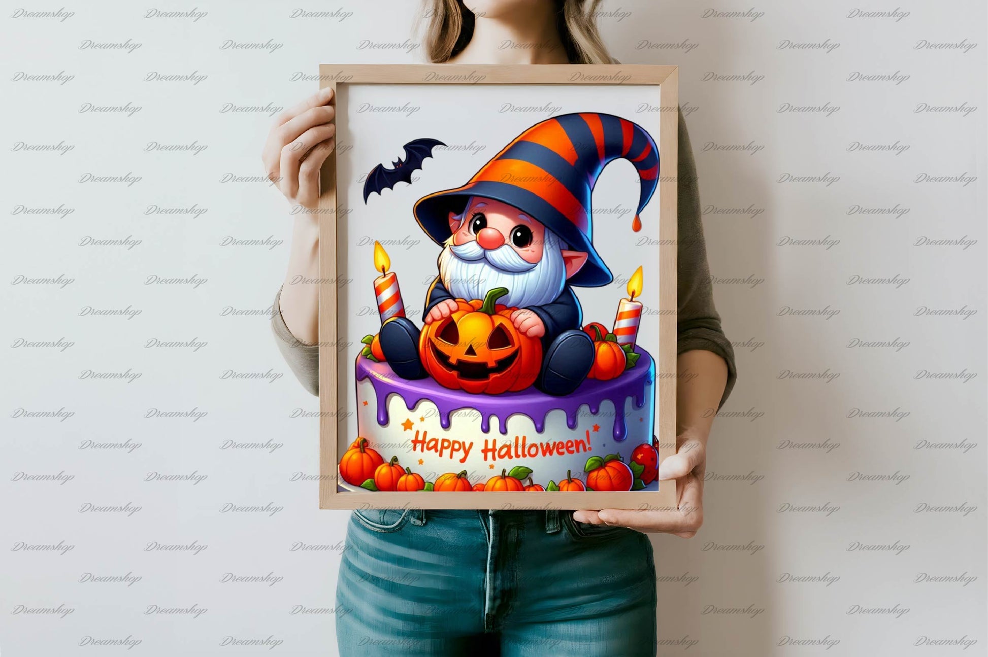 Halloween Gnome Cake Clipart Bundle - CraftNest - Digital Crafting and Art