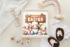 Easter Sheep Clipart Bundle - CraftNest - Digital Crafting and Art