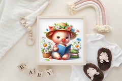 Spring Pig Clipart Bundle - CraftNest - Digital Crafting and Art