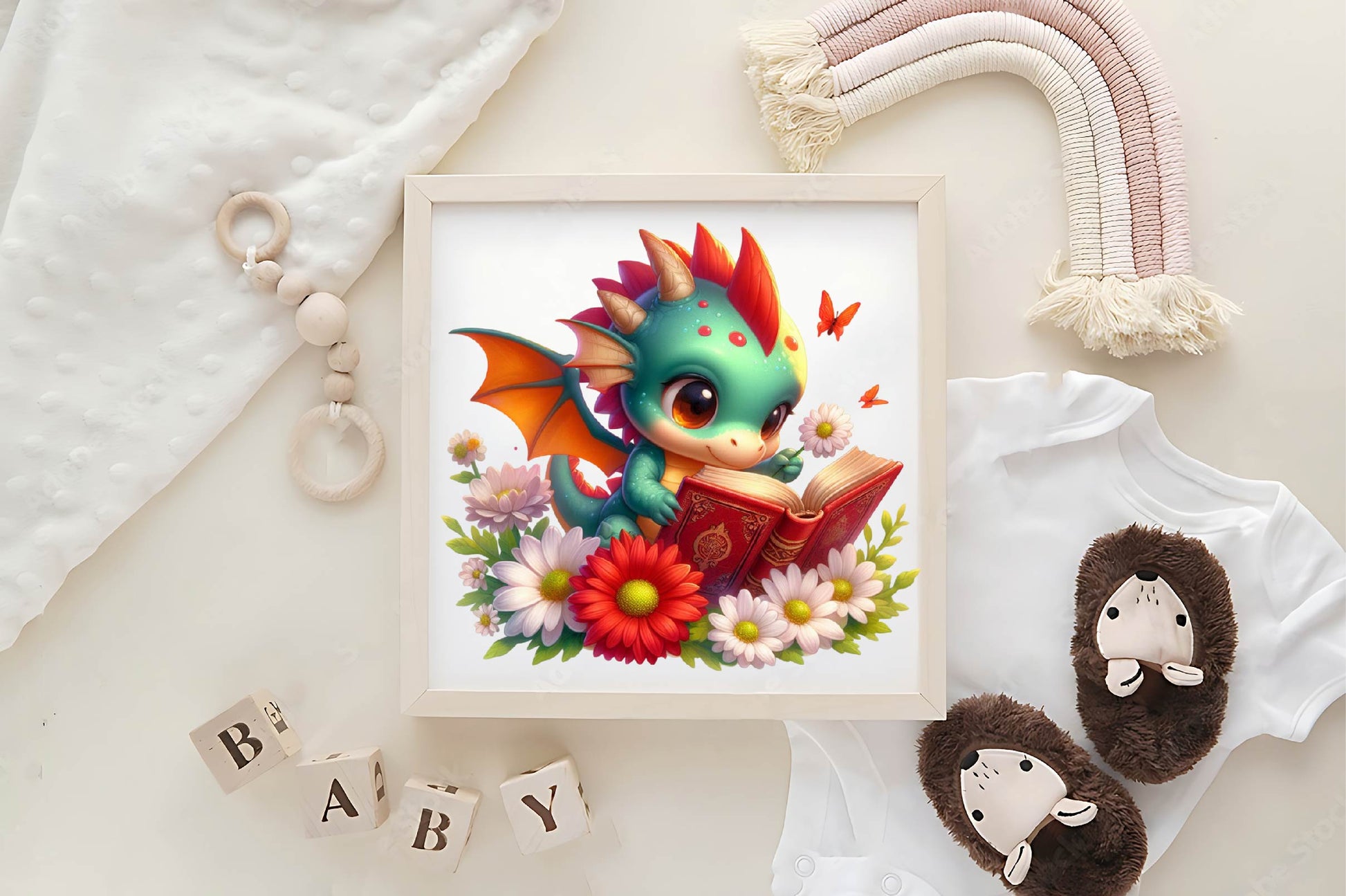Cute Baby Dragon Clipart Bundle - CraftNest - Digital Crafting and Art