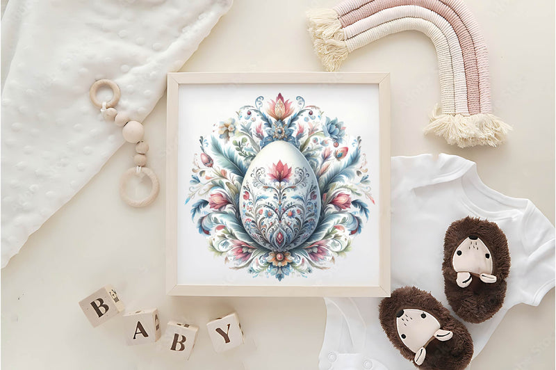 Ornate Eggs Clipart Bundle - CraftNest - Digital Crafting and Art