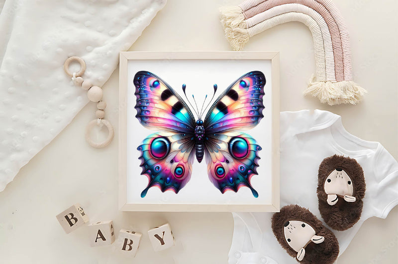 Black Butterfly Clipart Bundle - CraftNest - Digital Crafting and Art