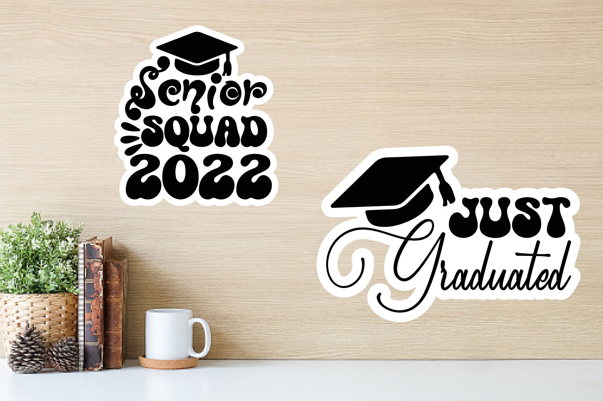 Graduation Sticker Bundle - CraftNest - Digital Crafting and Art