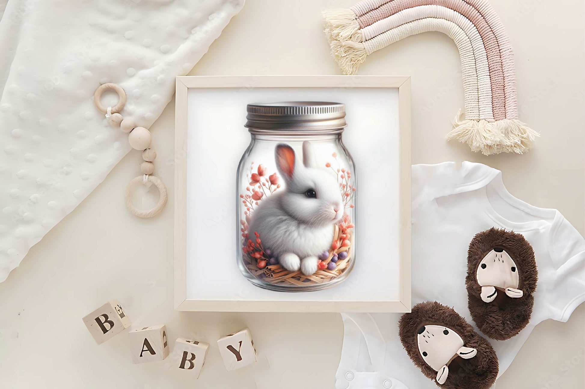 Animals Inside A Mason Jar Clipart Bundle - CraftNest - Digital Crafting and Art