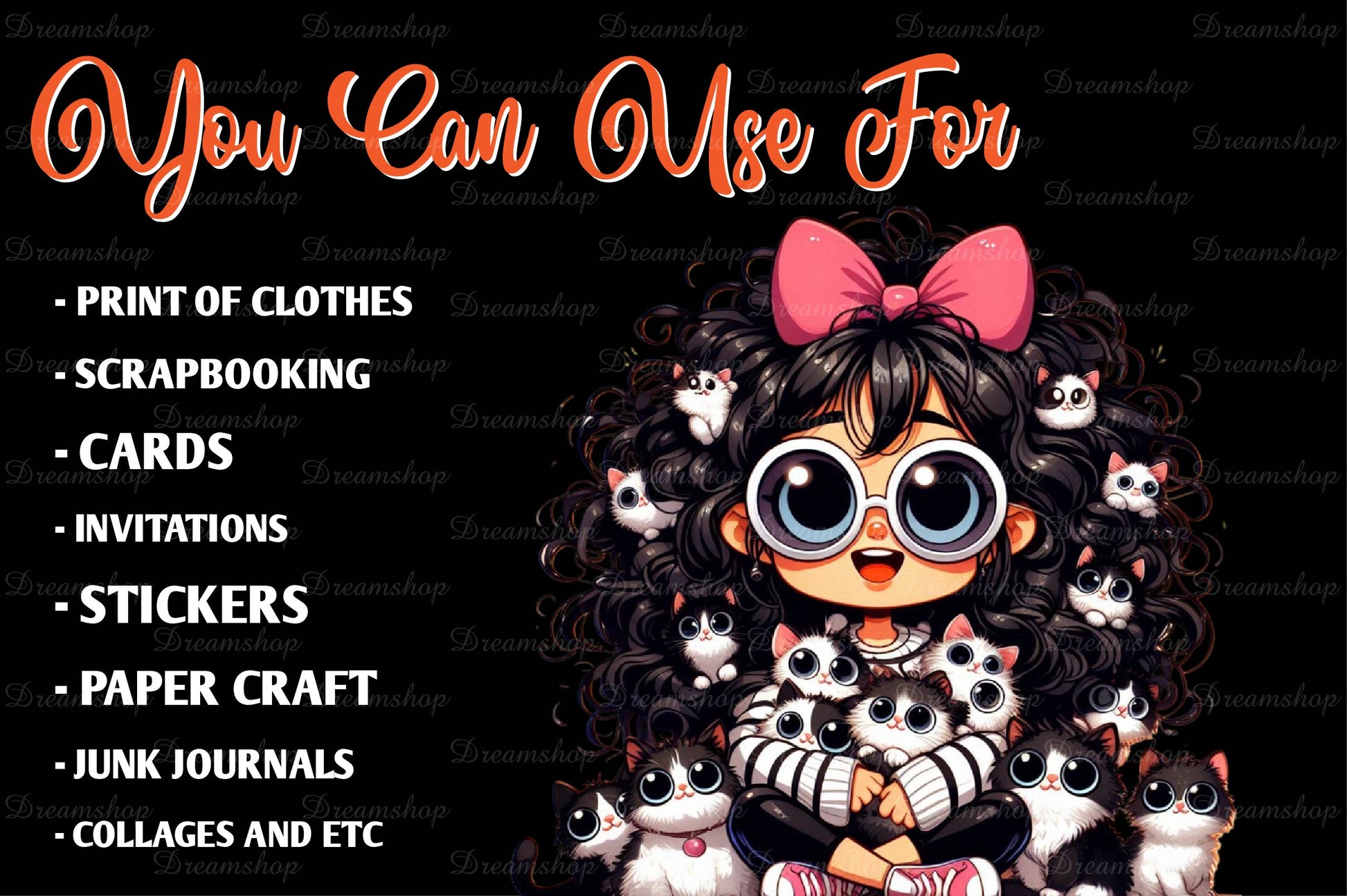 Funny Crazy Cat Lady Clipart Bundle - CraftNest - Digital Crafting and Art