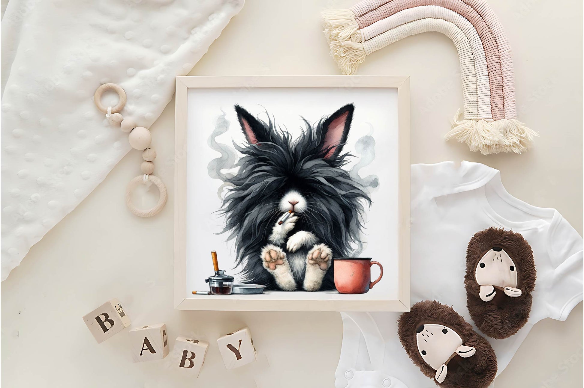 Creepy Black Bunny Clipart Bundle - CraftNest - Digital Crafting and Art