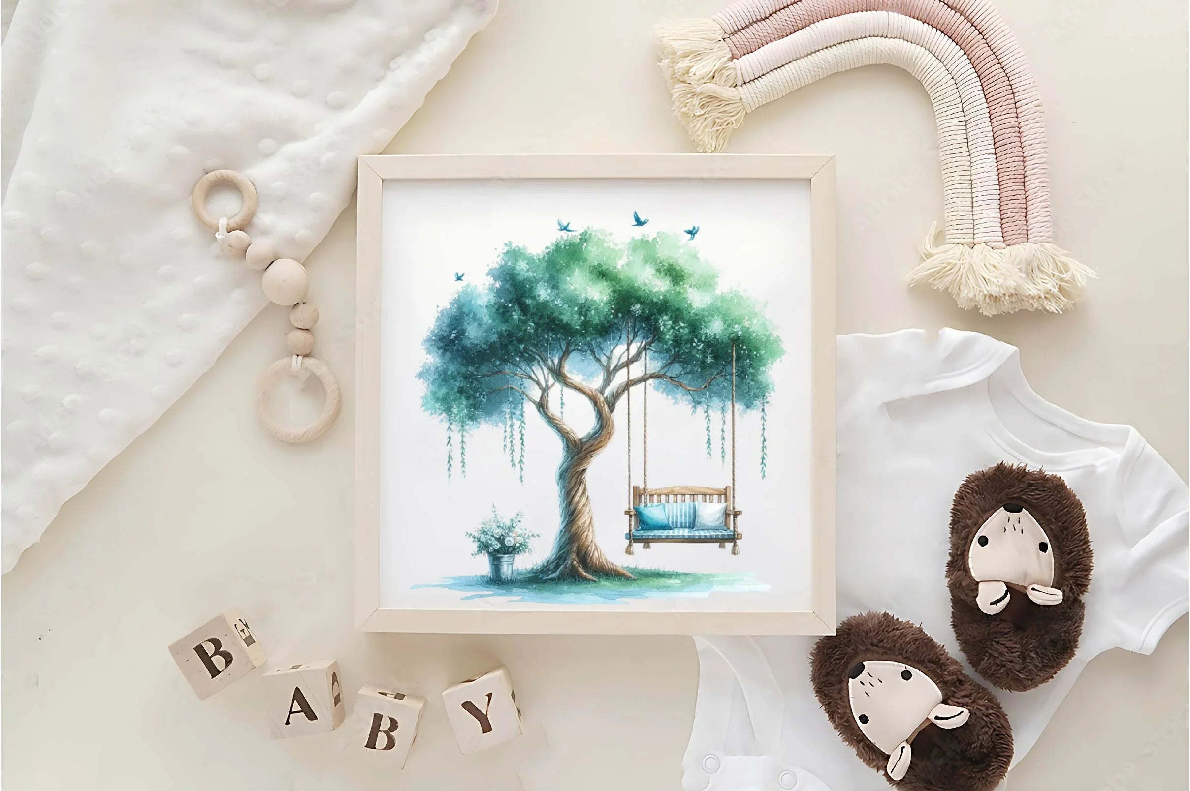 Tree Swings Clipart Bundle - CraftNest - Digital Crafting and Art