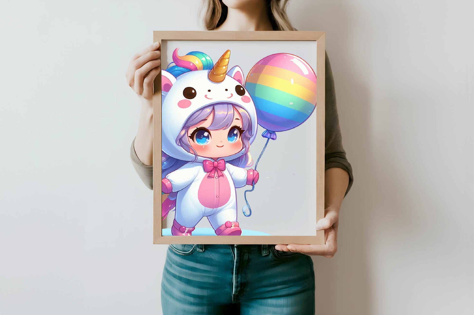 Little Unicorn Girls Clipart Bundle - CraftNest - Digital Crafting and Art