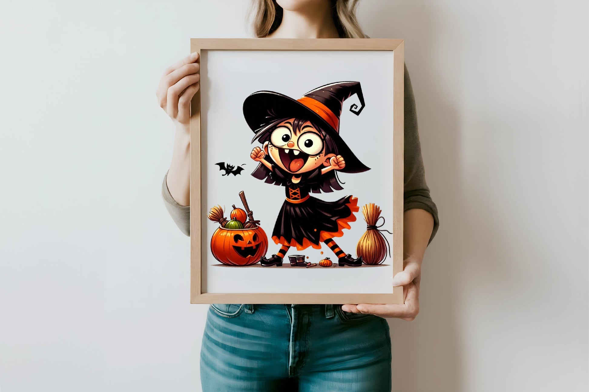 Halloween Halloween Witch Clipart Bundle - CraftNest - Digital Crafting and Art
