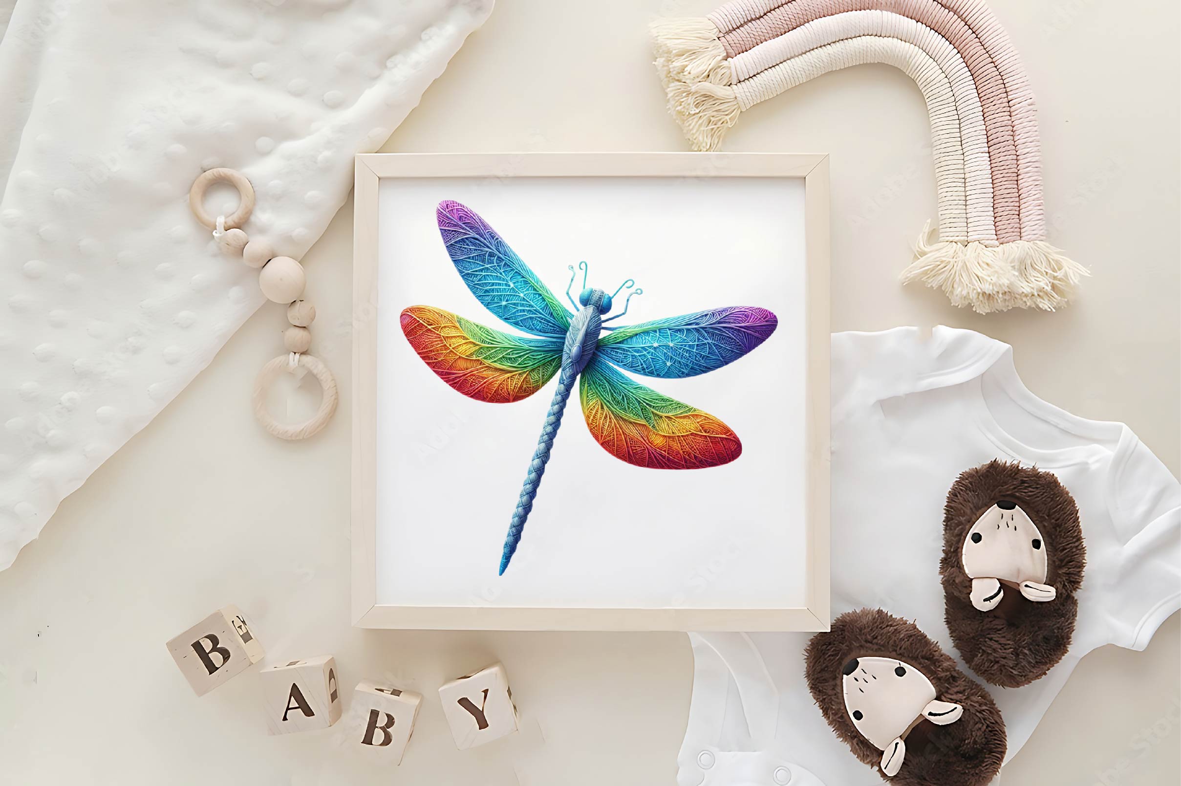 Crochet Dragonflies Clipart Bundle - CraftNest - Digital Crafting and Art