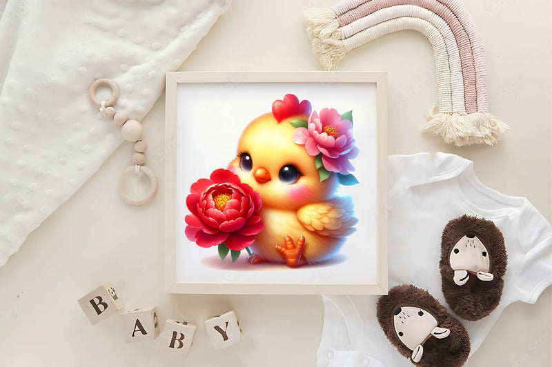 Cute Chicken Clipart Bundle - CraftNest - Digital Crafting and Art