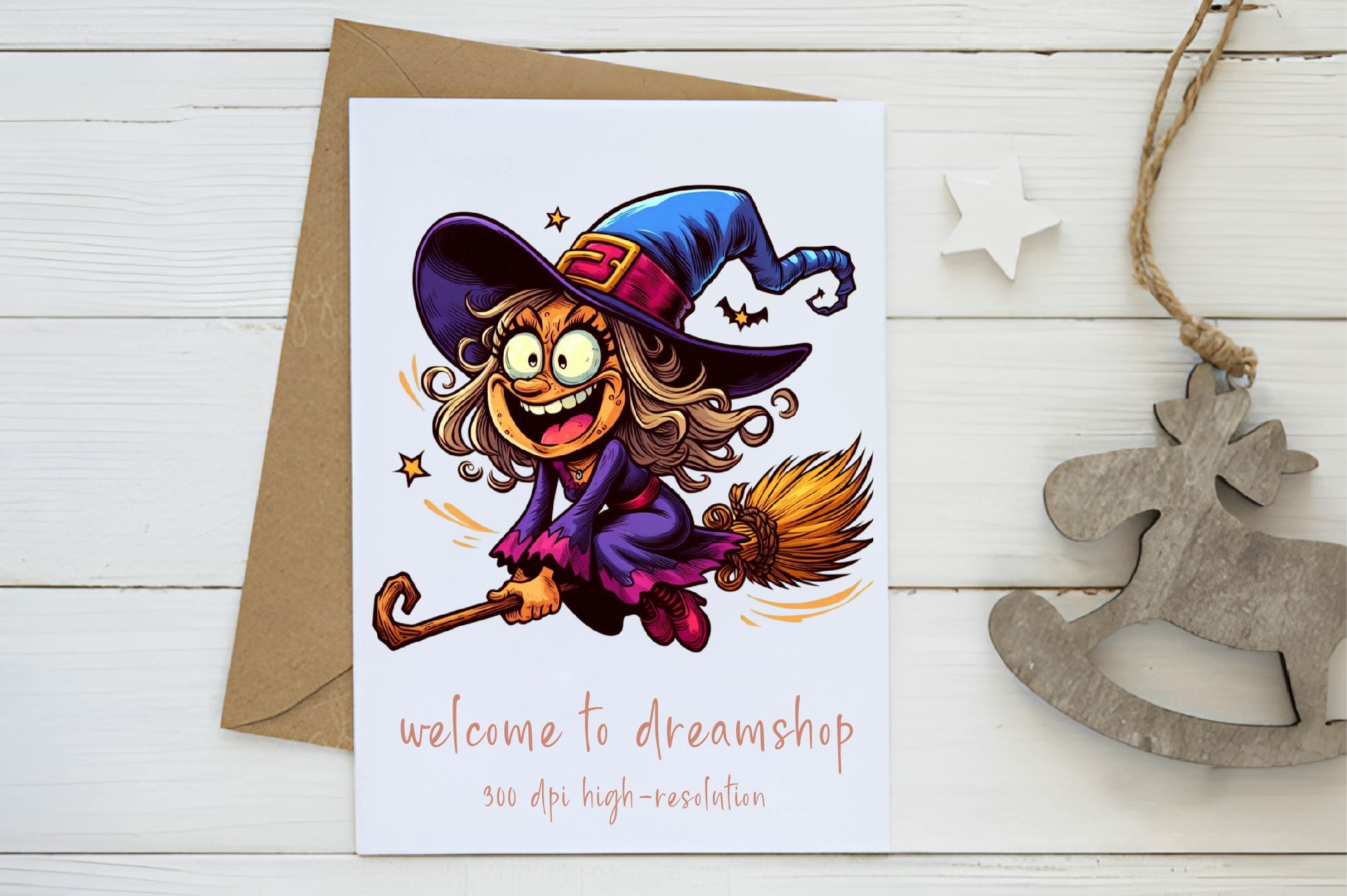 Halloween Witch Clipart Bundle 2 - CraftNest - Digital Crafting and Art