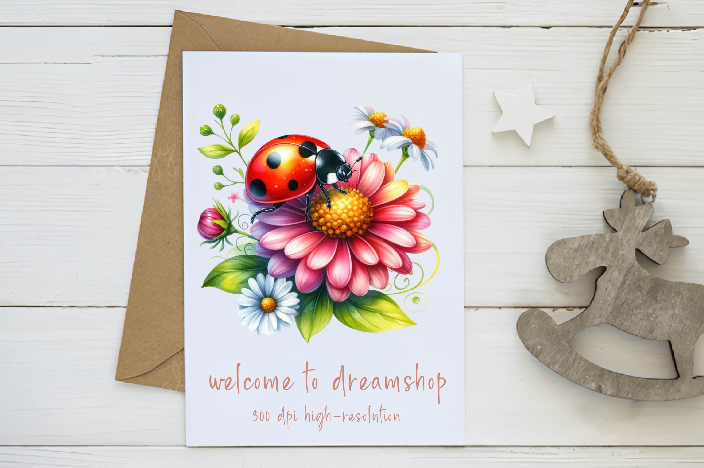 Delightful Ladybug Clipart Bundle - CraftNest - Digital Crafting and Art