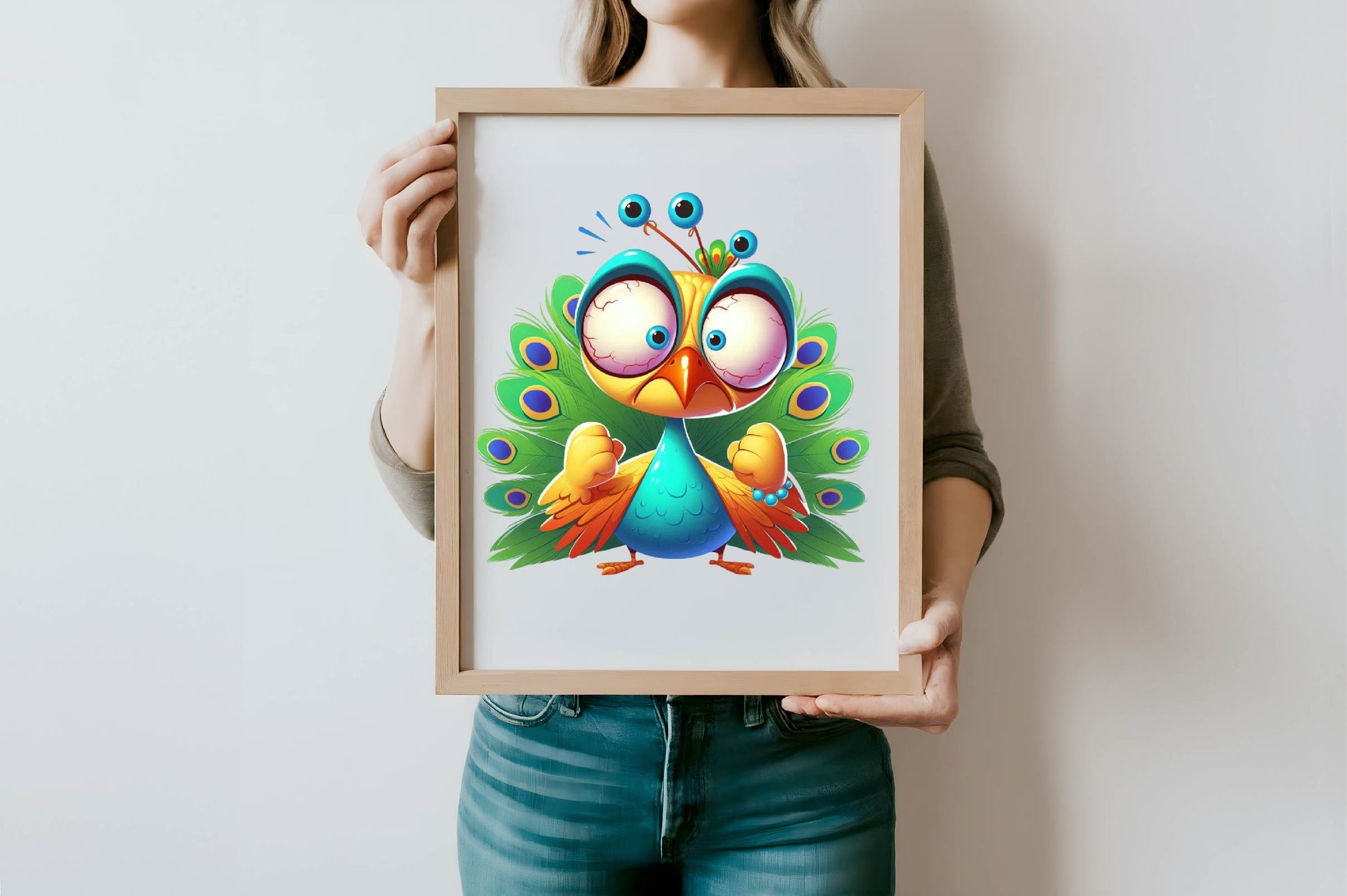 Cute Peacock Clipart Bundle 1 - CraftNest - Digital Crafting and Art
