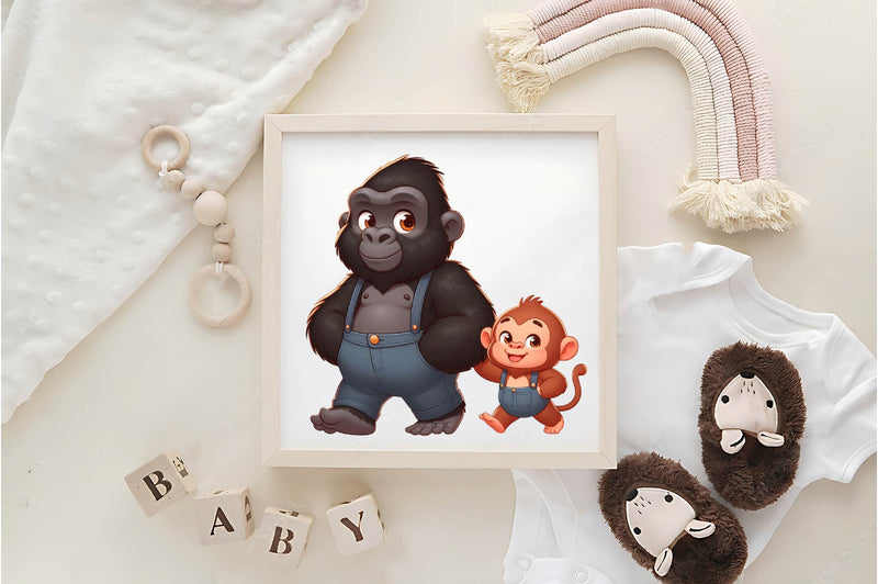 Cute Animals Clipart Bundle 2 - CraftNest - Digital Crafting and Art