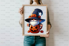 Halloween Cocoa Gnome Clipart Bundle - CraftNest - Digital Crafting and Art