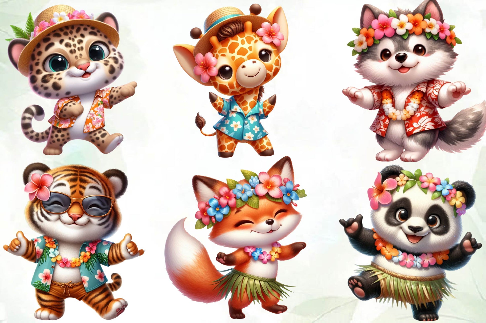 Hawaiian Hawaiian Dancing Clipart Bundle - CraftNest - Digital Crafting and Art