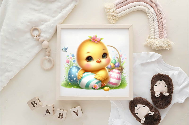 Easter Chick Clipart Bundle - CraftNest - Digital Crafting and Art
