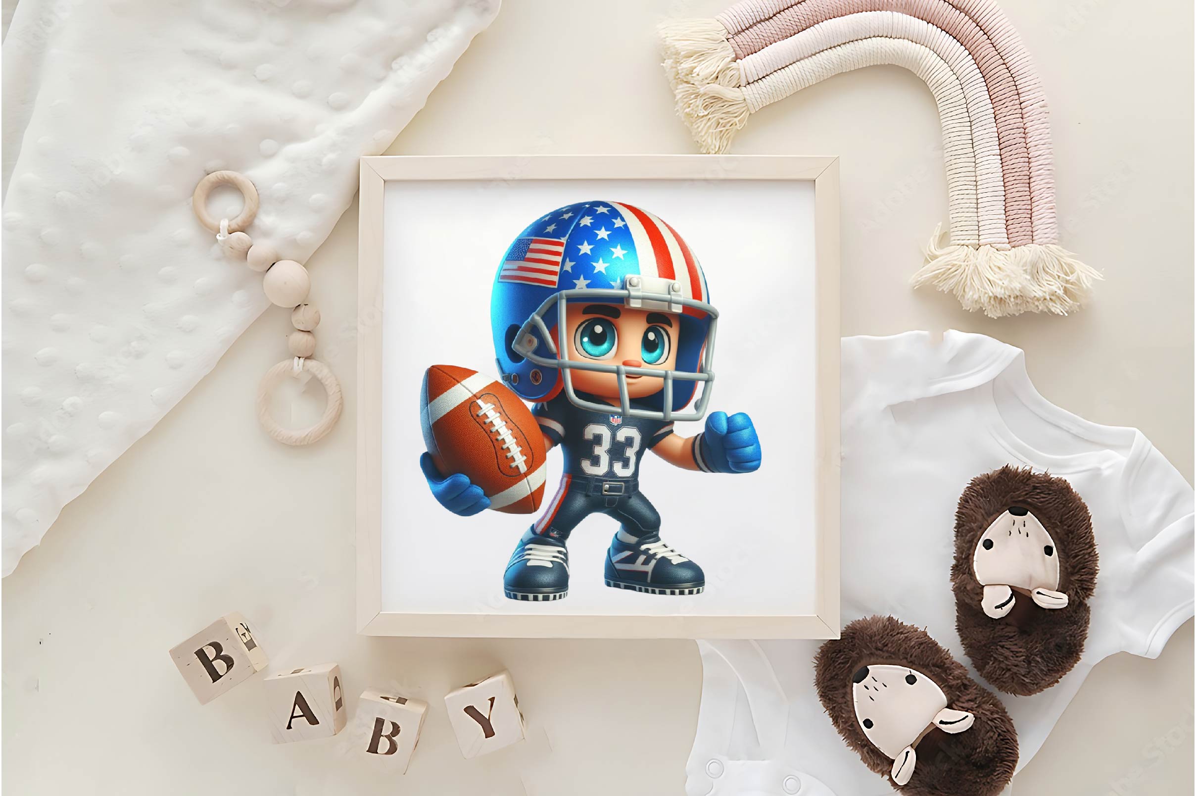 Fantasy Football Players Clipart Bundle - CraftNest - Digital Crafting and Art
