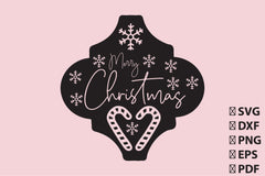 3D Christmas Arabesque Ornament SVG Bundle - CraftNest - Digital Crafting and Art