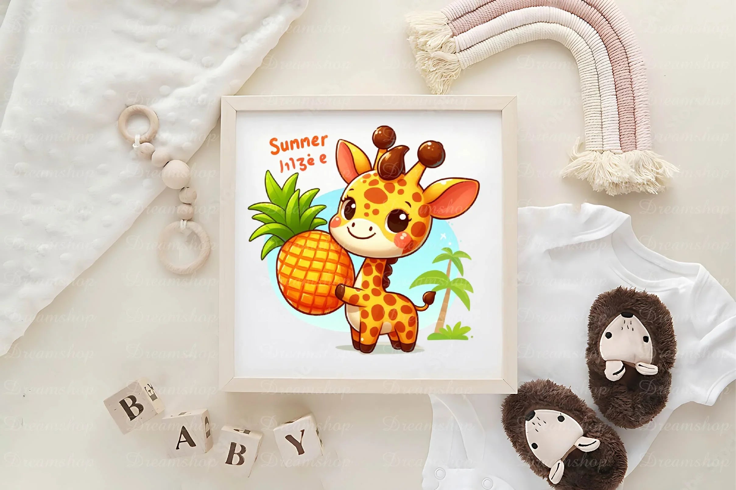 Funny Giraffe In Pool Party Clipart Bundle - CraftNest - Digital Crafting and Art