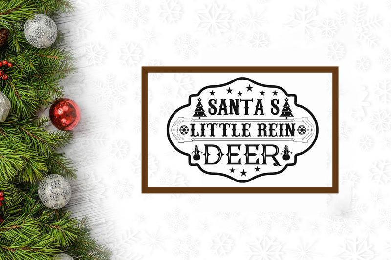 Vintage Christmas Sign SVG Bundle - CraftNest - Digital Crafting and Art