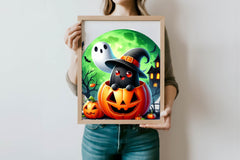 Cute Ghost Clipart Bundle 1 - CraftNest - Digital Crafting and Art