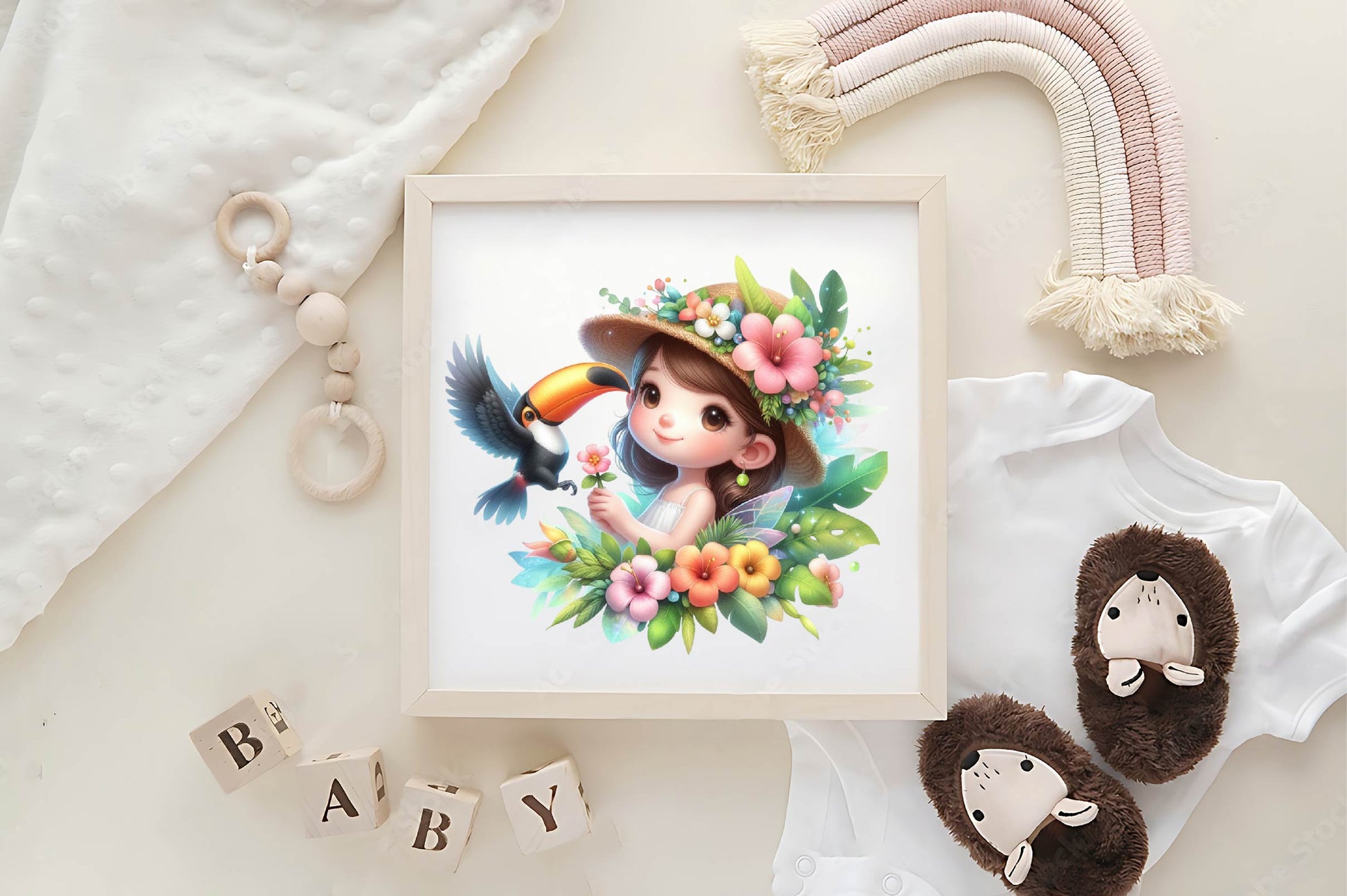 Cute Summer Fairy Clipart Bundle - CraftNest - Digital Crafting and Art