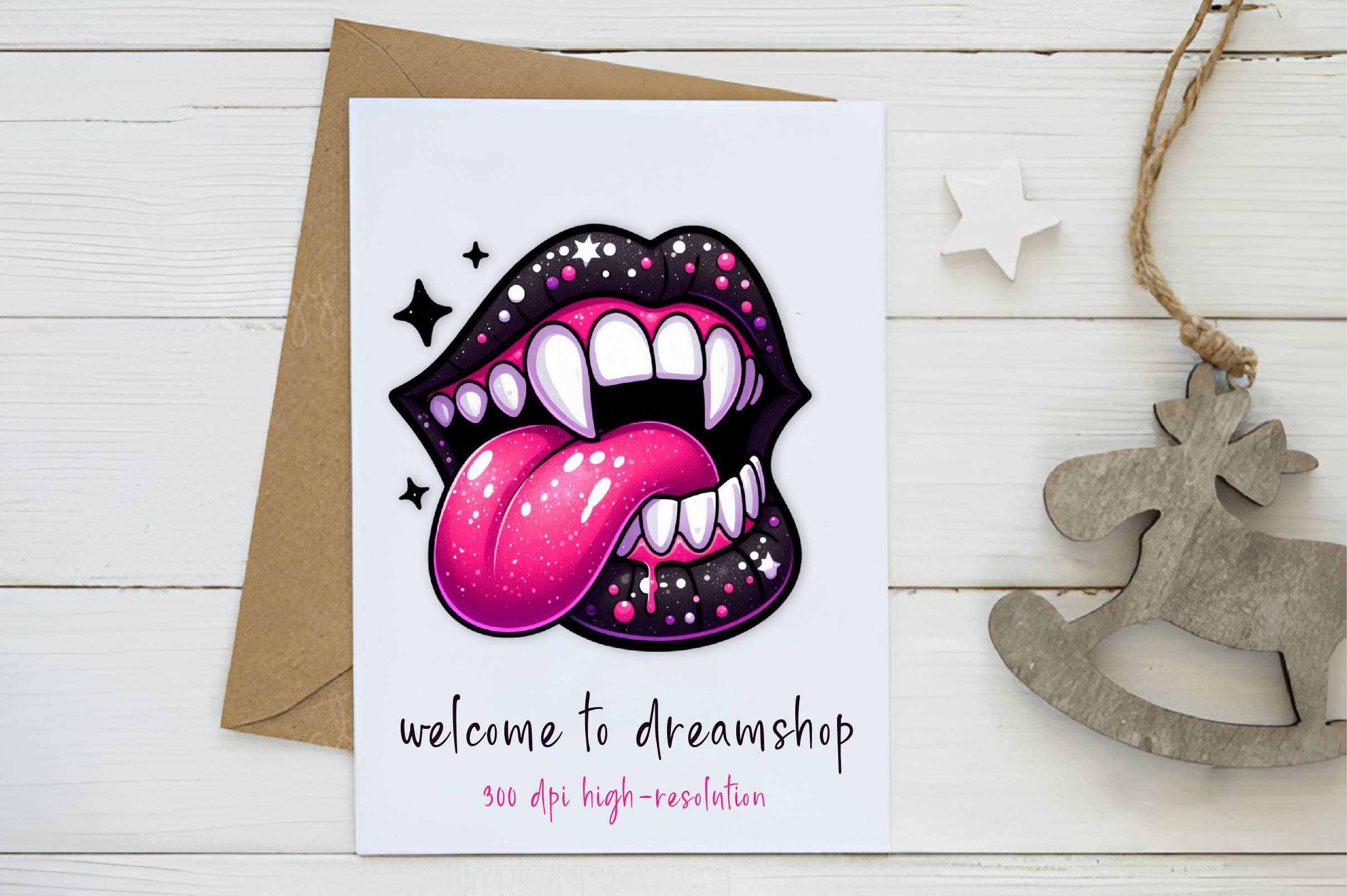 Halloween Bad Witch Lips Clipart Bundle - CraftNest - Digital Crafting and Art