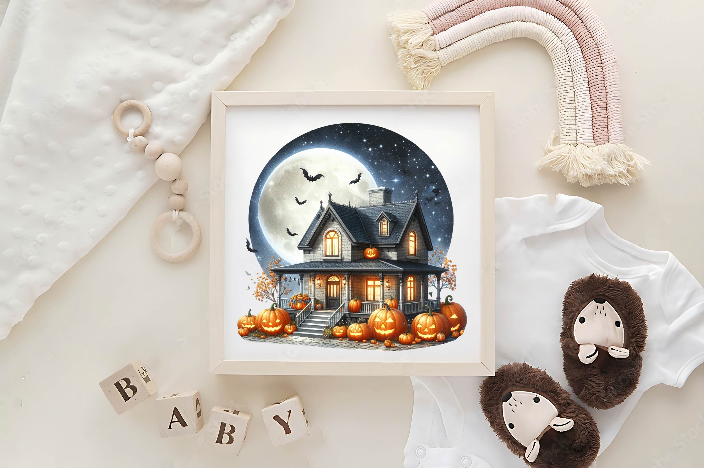 Halloween House Clipart Bundle - CraftNest - Digital Crafting and Art