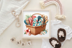 Summer Flip Flops Clipart Bundle 1 - CraftNest - Digital Crafting and Art